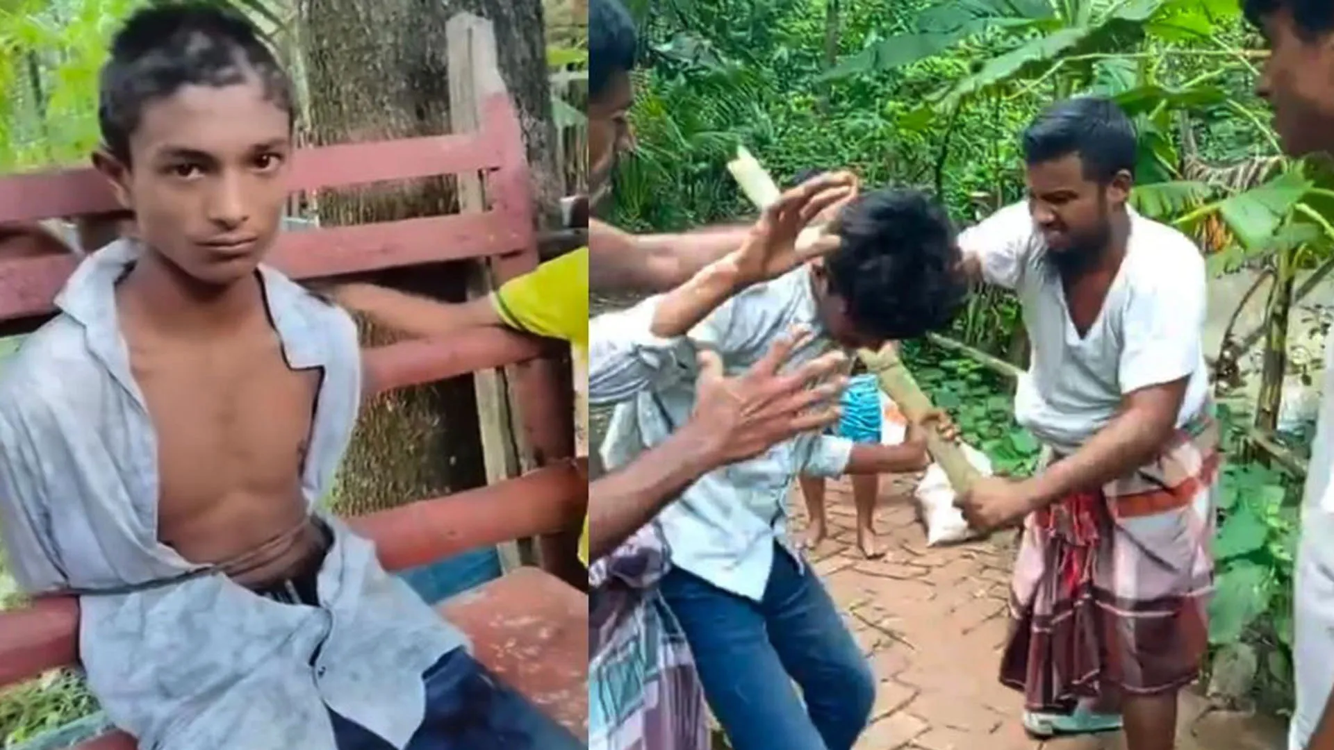 ফোন চুরির অপবাদে কিশোরকে মারধর, চুল কেটে ‘শাস্তি’